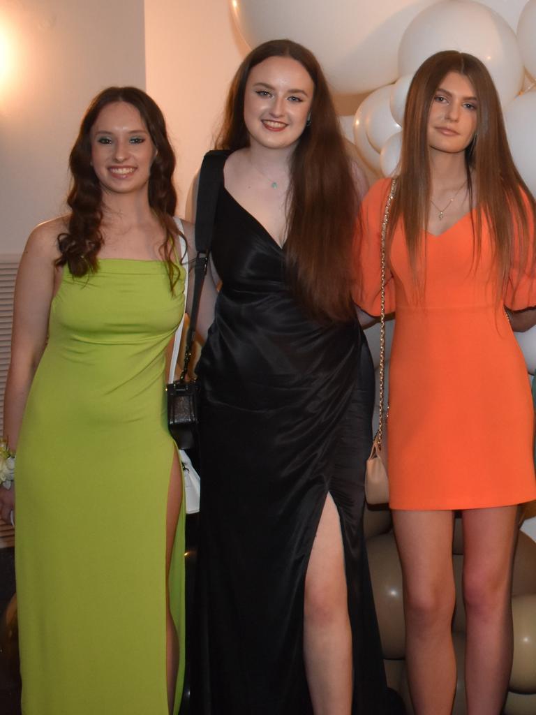 Nazareth year 11 students celebrated their school formal at the Donato Reception Centre, at Kilkenny on Friday night. Pictures: Nazareth College.