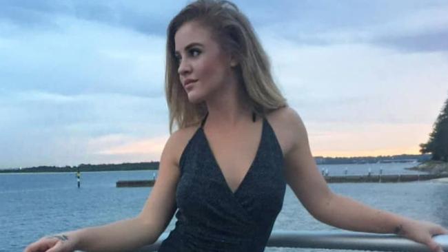 NRL cheerleader and Beauty and the Geek cast member Jordan Finlayson has faced a Sydney court. Picture: Instagram