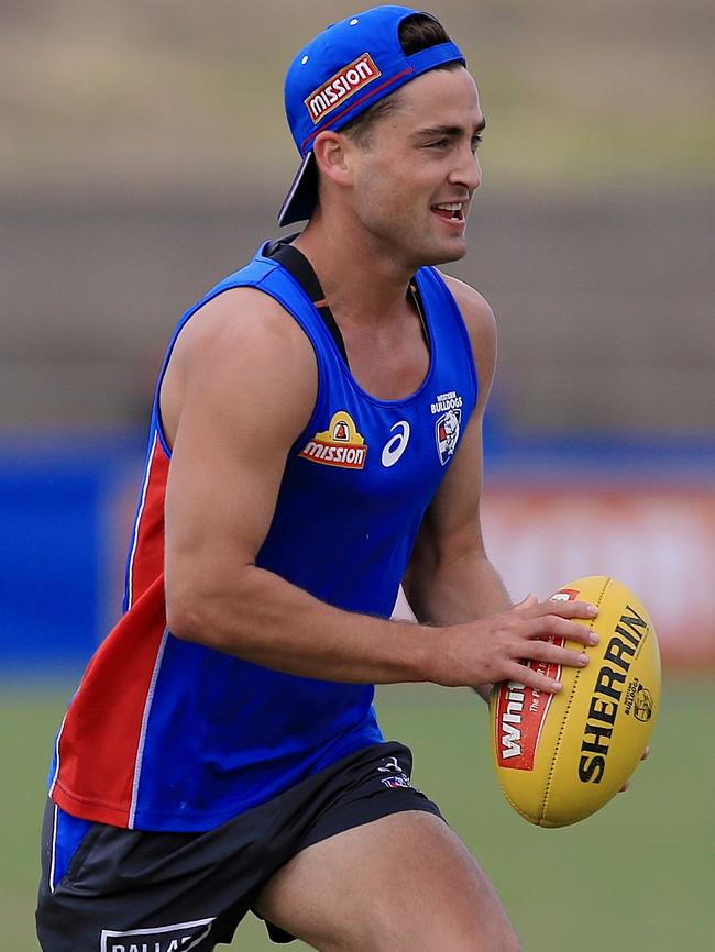 Bulldogs star Luke Dahlhaus. Picture: Wayne Ludbey