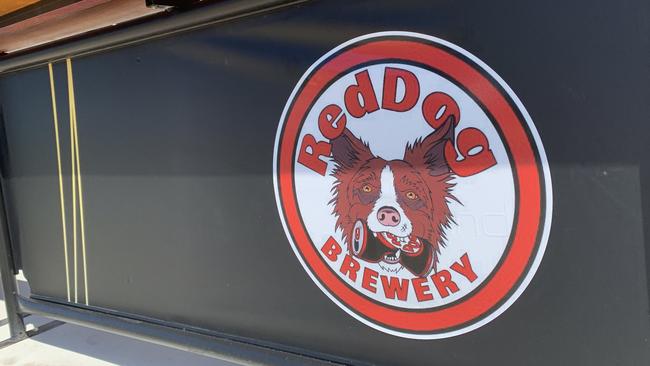 Co-owner Jamie Woods at Red Dog Brewery at the corner of Victoria St and Chain St in Mackay. Picture: Tara Miko