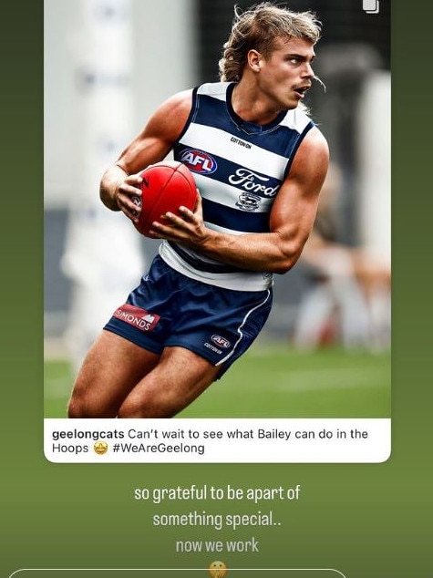 Smith seemed to taunt fans with this Instagram story.