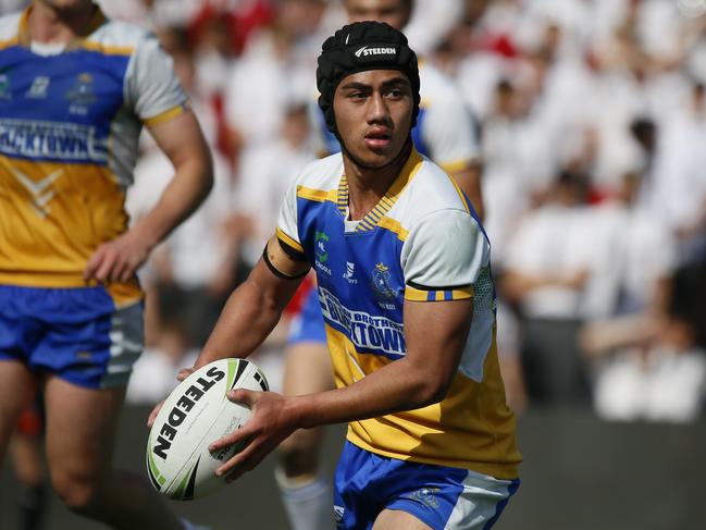 Jasais Ah KeePeter Mulholland Cup grand final Patrician Brothers Blacktown v Endeavour Sports High.Wednesday, August 28 Campbelltown StadiumPicture: Warren Gannon Photography