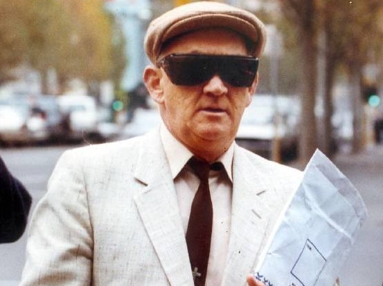 George Pell with Father Gerald Ridsdale outside court, on 15 August 1993.