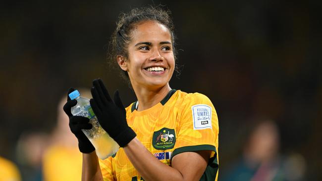 Mary Fowler has taken the 2023 Women’s World Cup by storm. (Photo by Quinn Rooney/Getty Images )