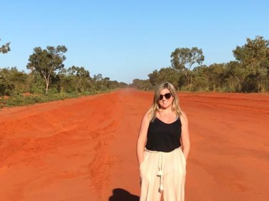 Lizzie Pook in the Kimberley.