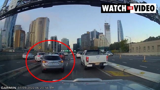 Three-vehicle crash on Sydney Harbour Bridge