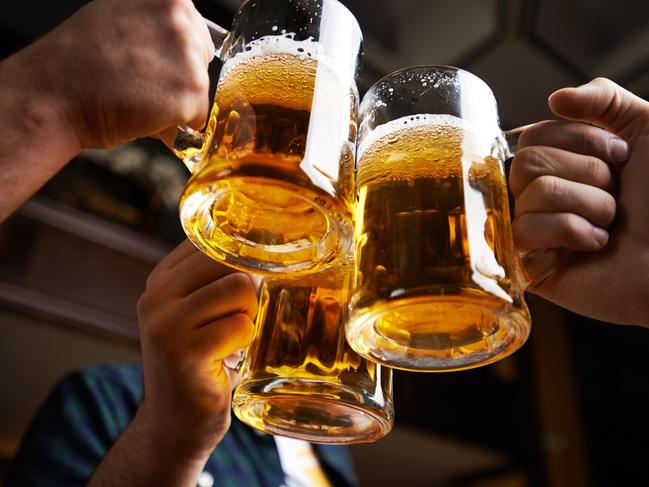 Generic photo of people drinking beer. Picture: iStock