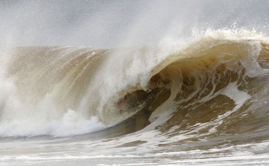 Alexandra Headland gets good lefts and rights for longboarders and shortbaorders alike. Picture: Nicholas Falconer