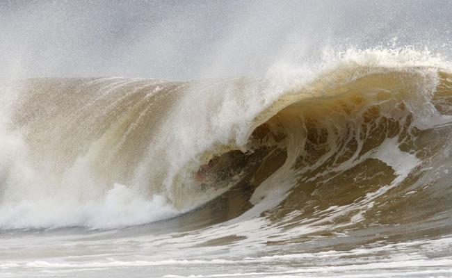 Alexandra Headland gets good lefts and rights for longboarders and shortbaorders alike. Picture: Nicholas Falconer