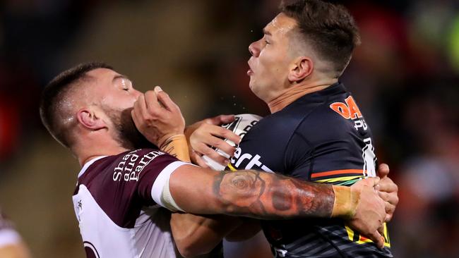 The Kiwi won’t forget his debut against Manly. Photo: Cameron Spencer/Getty Images