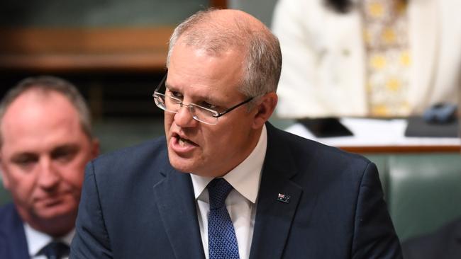 Australian Federal Treasurer Scott Morrison has been handed a damning report into the state of our education system. Picture: AAP