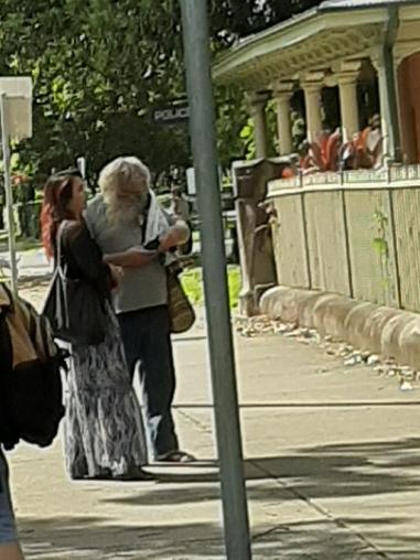 Pillar Valley resident Ms Wanda Avery waits for her time in Grafton Court.