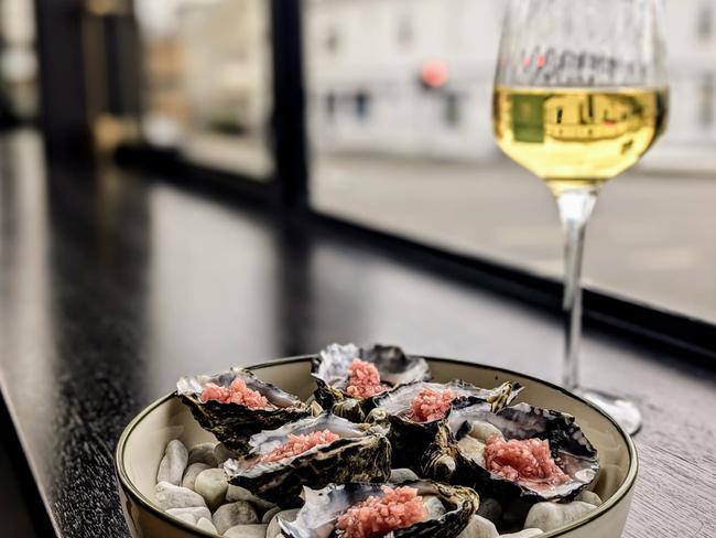 Wunderbar's Huitre Mignionette (oysters). Picture: Beetle Black Media.
