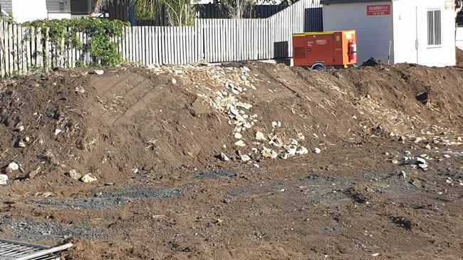 Construction starting on the new Wynnum Cinema development. Picture: Supplied