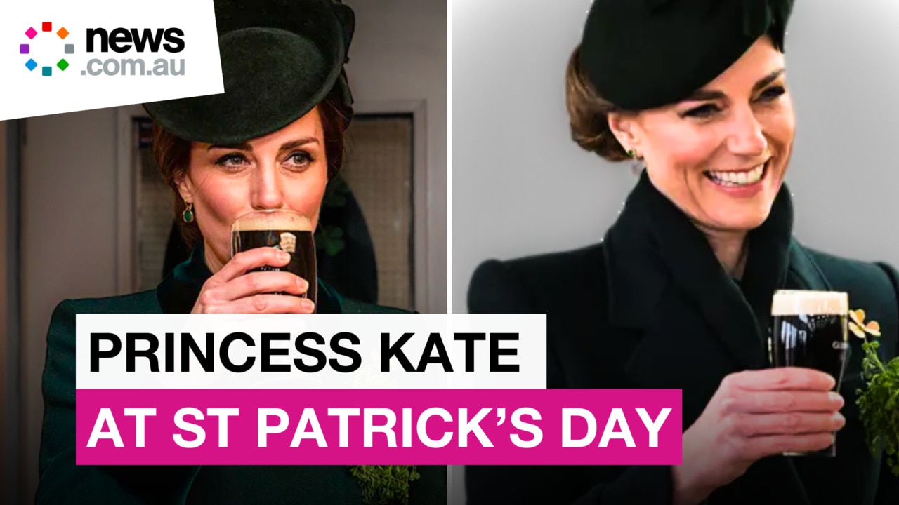 Princess Kate celebrates St Patrick's Day with a Guinness