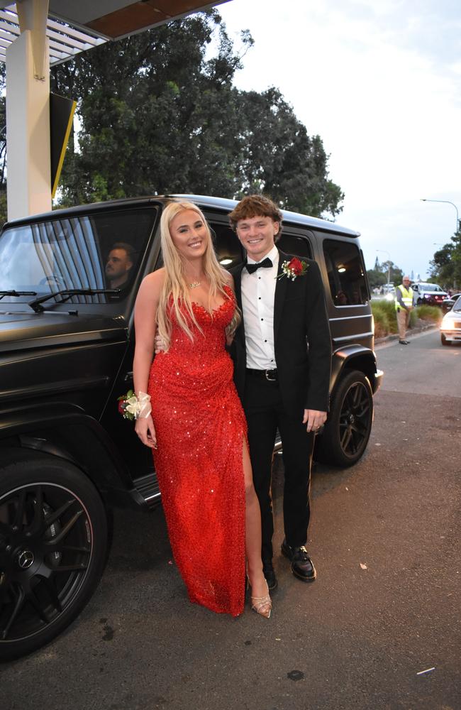 Students at the 2024 Nambour Christian College formal.