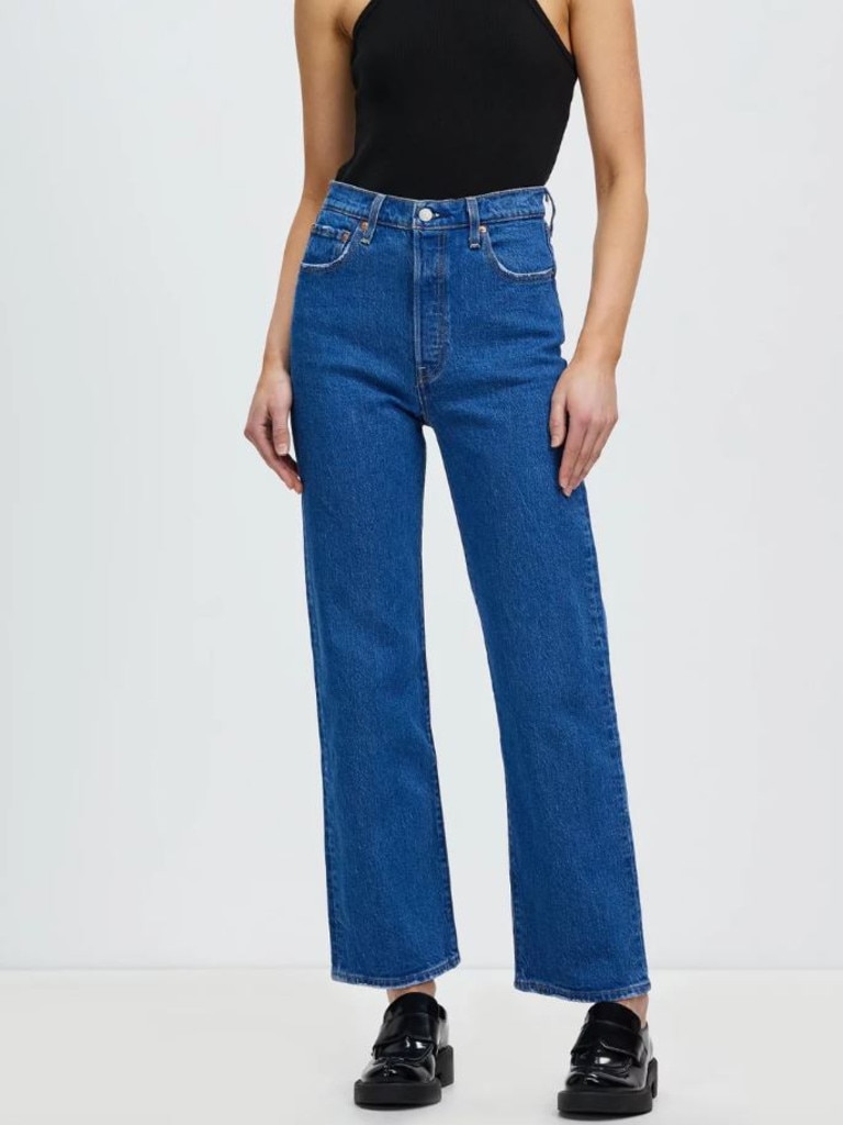 Levi’s Ribcage Straight Ankle Jeans. Picture: THE ICONIC