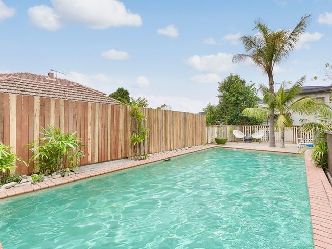 A big pool for the family.