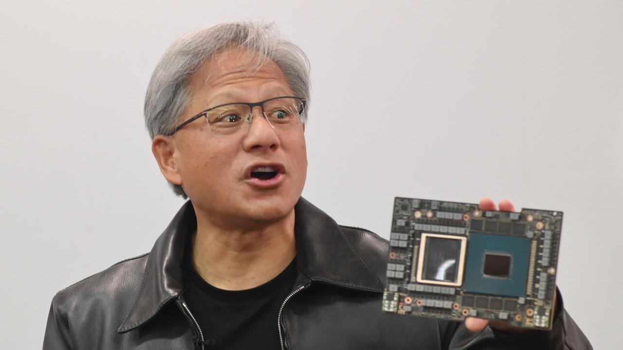 Jensen Huang is now worth more than $70 billion. (Photo by Sam Yeh / AFP)