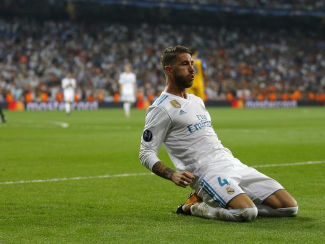 Real Madrid's Sergio Ramos.