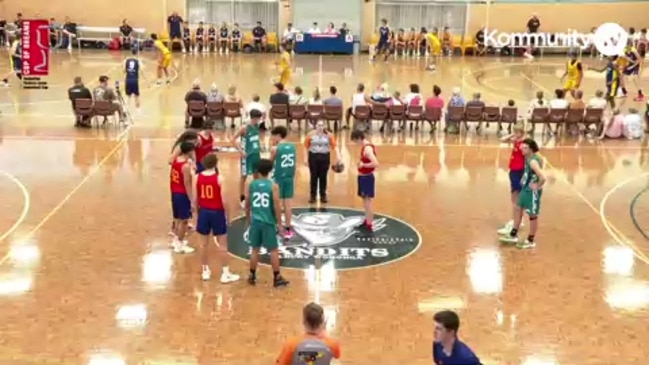 Replay: Australian Country Junior Basketball Cup - Court 2 - NZ Kea v SA Sharks (U18 Boys)