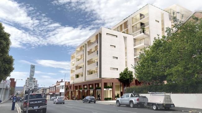 An artist’s impression of the proposed Macquarie St Apartments development. Picture: SUPPLIED