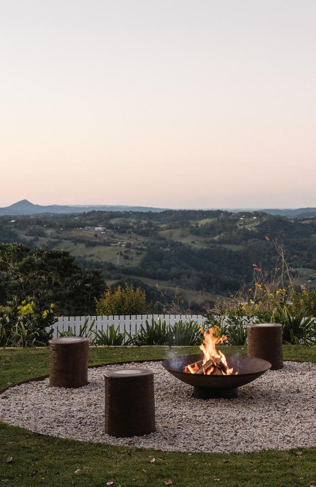 Elsie's Cottage in Montville has a large lawn area, well manicured gardens and a fireplace to take in the view. Photo: Hannah Puechmarin