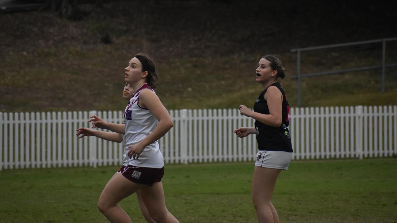 Under-17 Girls division 1 action between Wests and Tweed Coolangatta. 2023. Picture: Nick Tucker