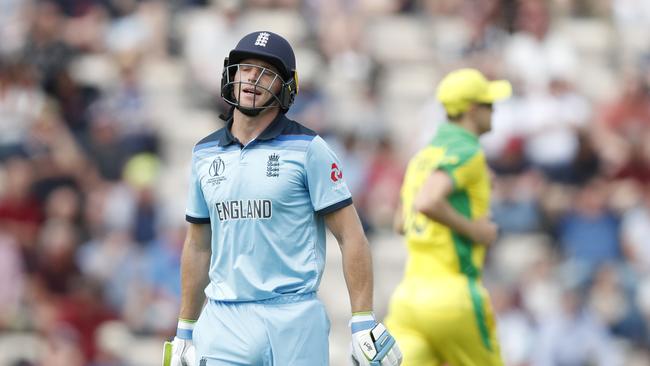 England have a reputation for falling apart at World Cups. Picture: AP