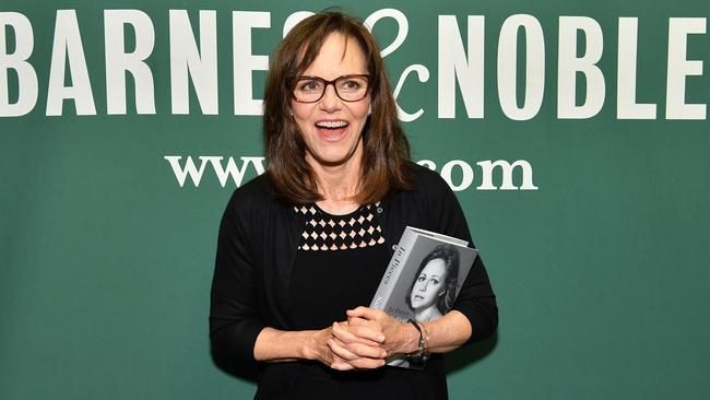 Sally Field promotes her book "In Pieces" in New York this week. Picture: Getty