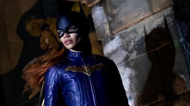 Leslie Grace, in character as Batgirl, has said how thrilled she was to be working with Michael Keaton and other luminaries on the superhero film. Picture: DC Films