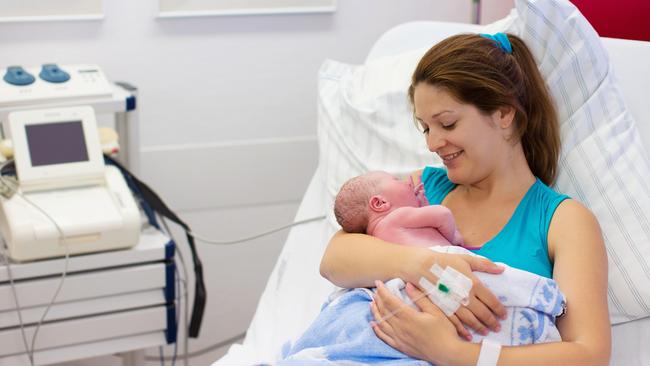 Mothers in the Redlands now have access to water birth facilities following upgrades to Redland Hospital. Picture: iStock/File