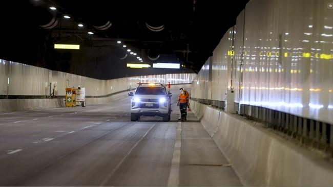 More than a dozen entries and exits dot the tunnels. Picture: Transport NSW