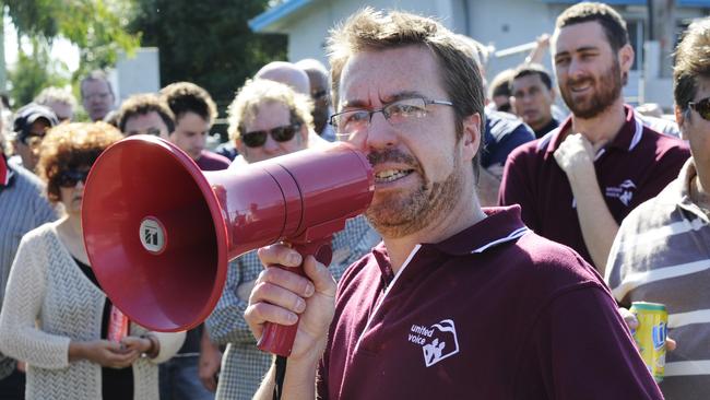 United Workers Union executive director Ben Redford.