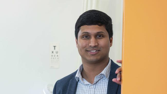 My Health Record program being encouraged at Myhealth Medical Centre Campbelltown. Dr Mohammed Hasan one of the local doctors at the clinic. Photographed 10th October 2018.  (AAP IMAGE/Matthew Vasilescu)