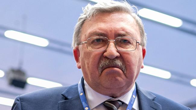 Russian Ambassador to the International Atomic Energy Agency Mikhail Ulyanov. Picture: Joe Klamar/AFP