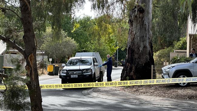 The alleged murder scene in Felixstow. Picture: Eva Blandis