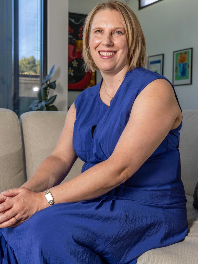 Professor Leah Bromfield, the SA Australian of the Year, has called for better supports to help struggling parents so children can thrive. Picture: Ben Clark