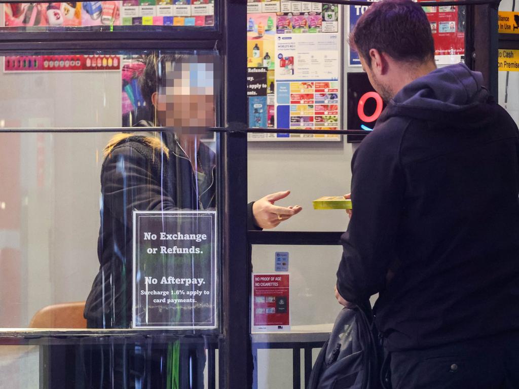 Australia is the first country to crack down on the sale of vapes outside of pharmacies. Picture: Brendan Beckett