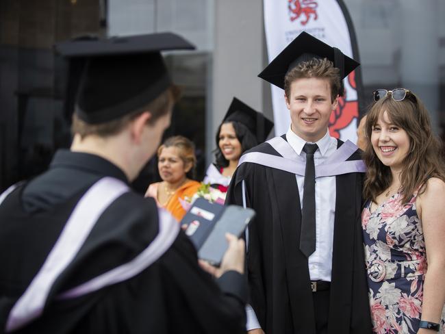 UTAS graduations. School of College of Health and Medicine Graduate Research. Picture: RICHARD JUPE