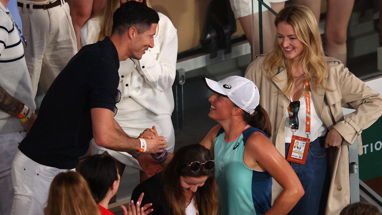 Game recognises game. (Photo by Adam Pretty/Getty Images)