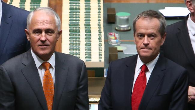 Malcolm Turnbull’s approval ­rating as PM has ­fallen into negative territory for the first time but voters still overwhelmingly consider him better than Bill Shorten to manage the economy. Picture: Kym Smith