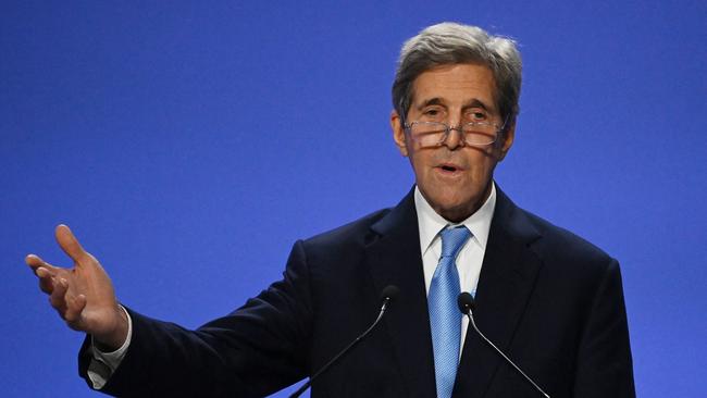 US special climate envoy John Kerry. Picture: AFP