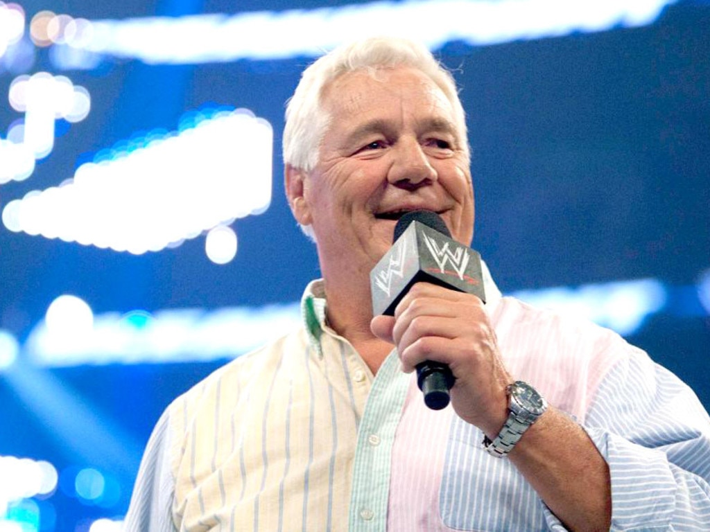 Pat Patterson in action for the WWE. Photo: WWE