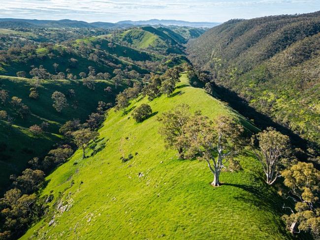 South Australia has built a new 38 km mountain bike trail at Mount Remarkable National Park north of Adelaide. Picture: Supplied