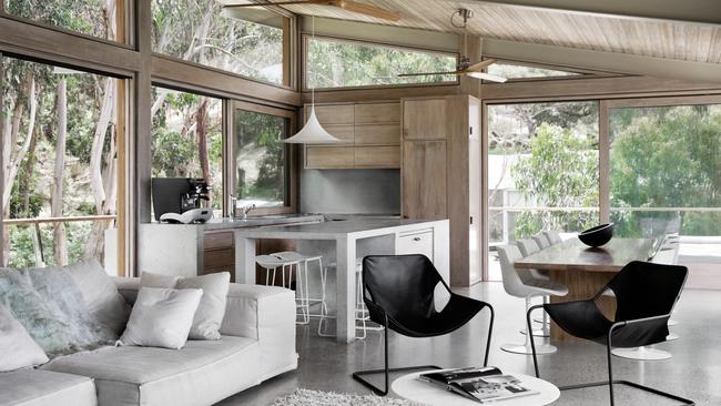 Inside the beachside Lorne beauty.