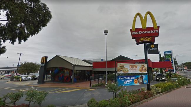 The attack occurred outside Gillies Plains McDonalds’.