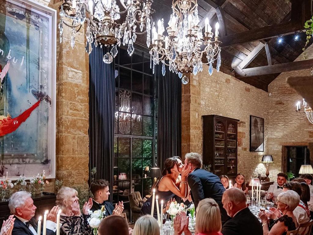 The 50th birthday celebrations were also followed by dinner at David Beckham’s favourite restaurant in Paris. Picture: Supplied