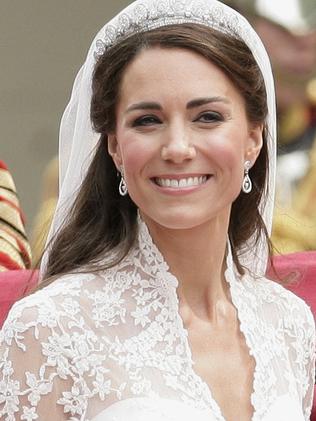 Catherine, Duchess of Cambridge, after her wedding. Picture: Getty