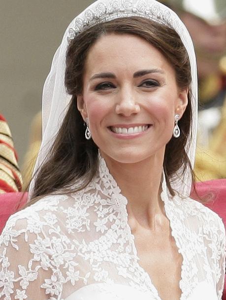 Catherine, Duchess of Cambridge, after her wedding. Picture: Getty